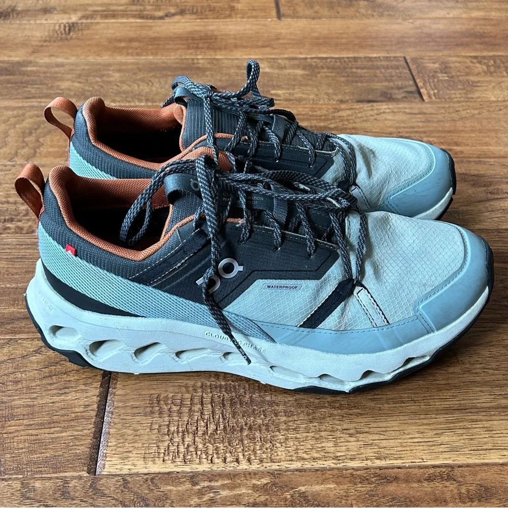 On Running Cloudhorizon Waterproof Hiking Shoes Sneakers Cushioned Mens Size 8 - Picture 11 of 11